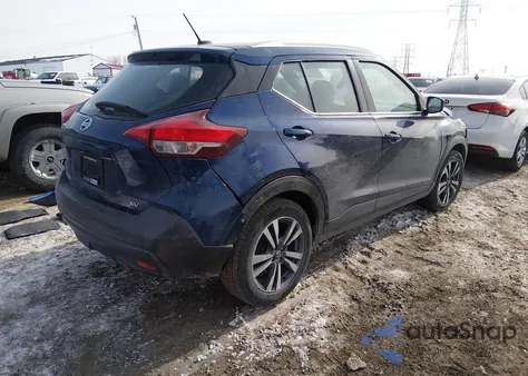 2019 Nissan Kicks Sv из США, поврежденный, VIN 3N1CP5CU6KL552244
